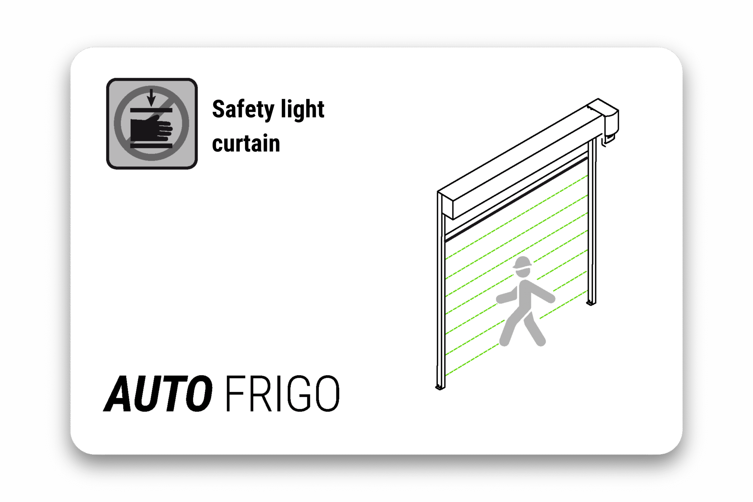 AUTO FRIGO safety light curtain card