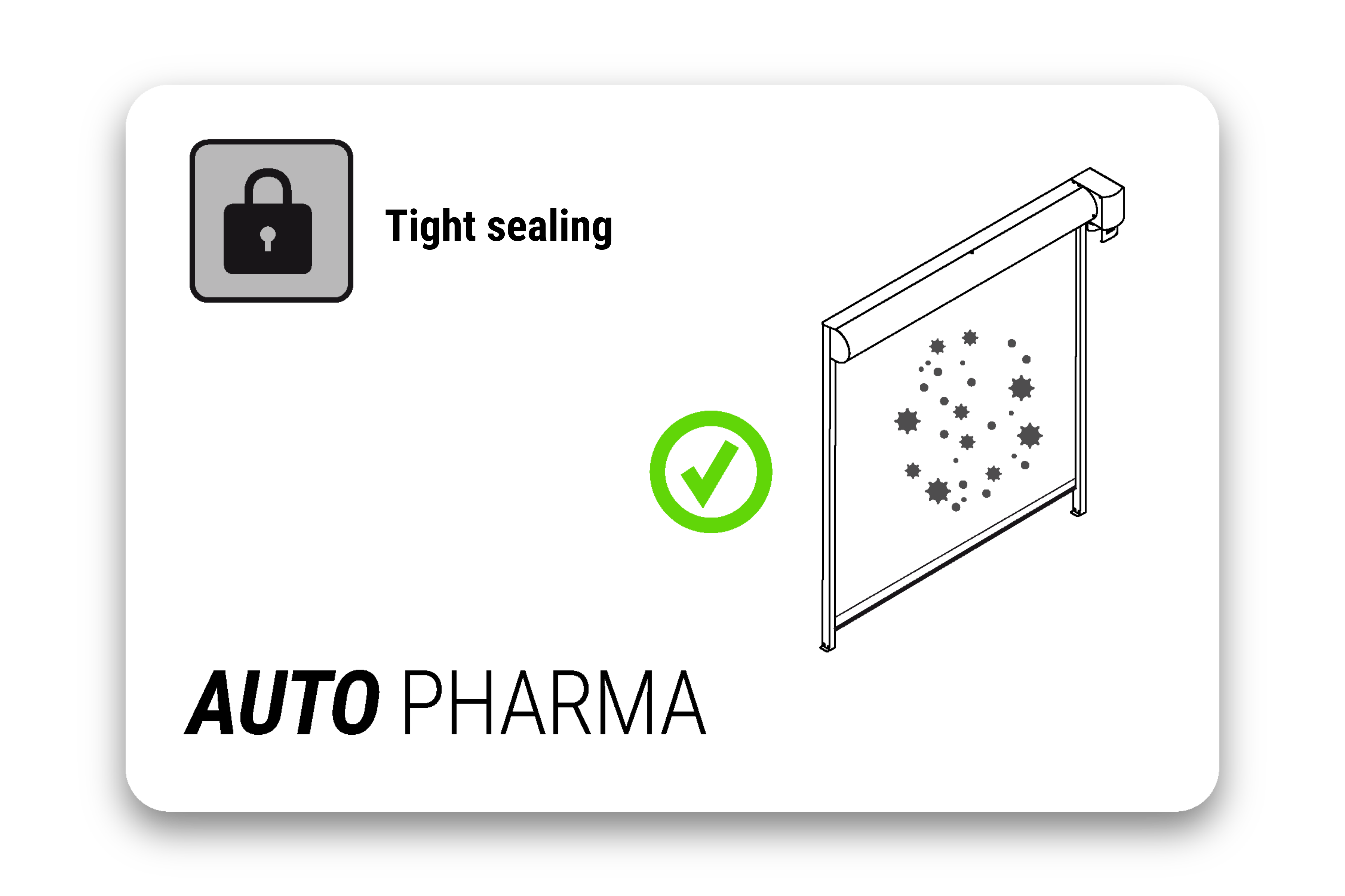 AUTO PHARMA tight sealing card