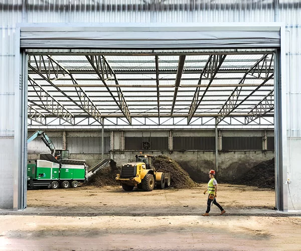 DUAL AIR folding door for large spaces by GS Doors