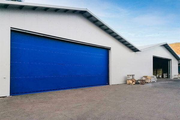 Large external industrial door