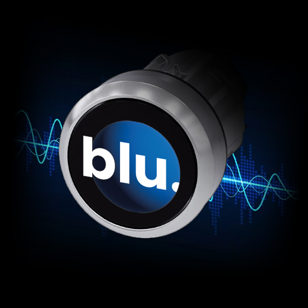 GS Doors (Giesse) blu. control panel button