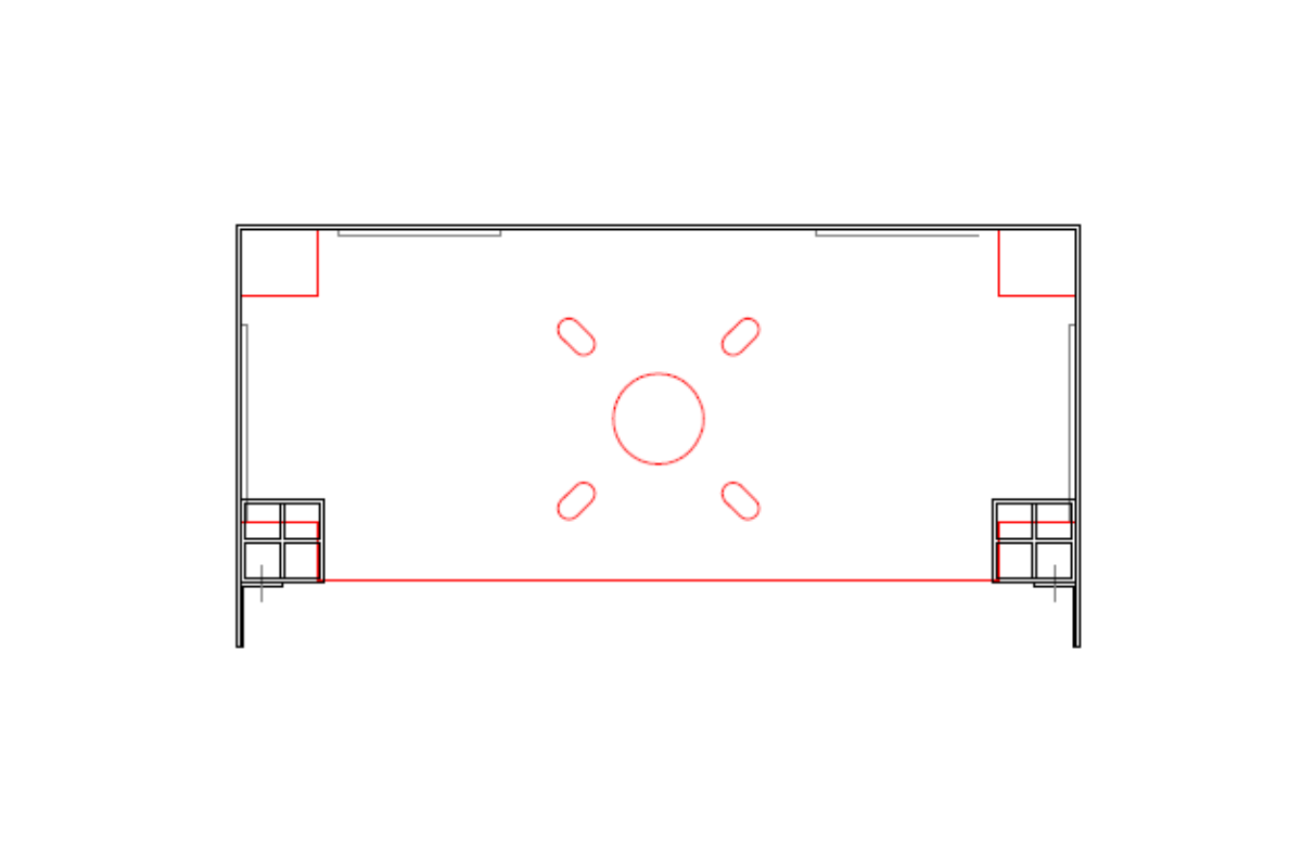 FOLD-UP Door guide spare part