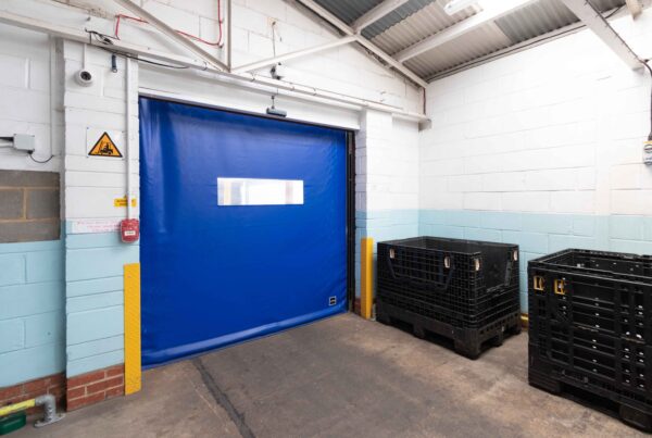 Food factory high speed rapid roll door